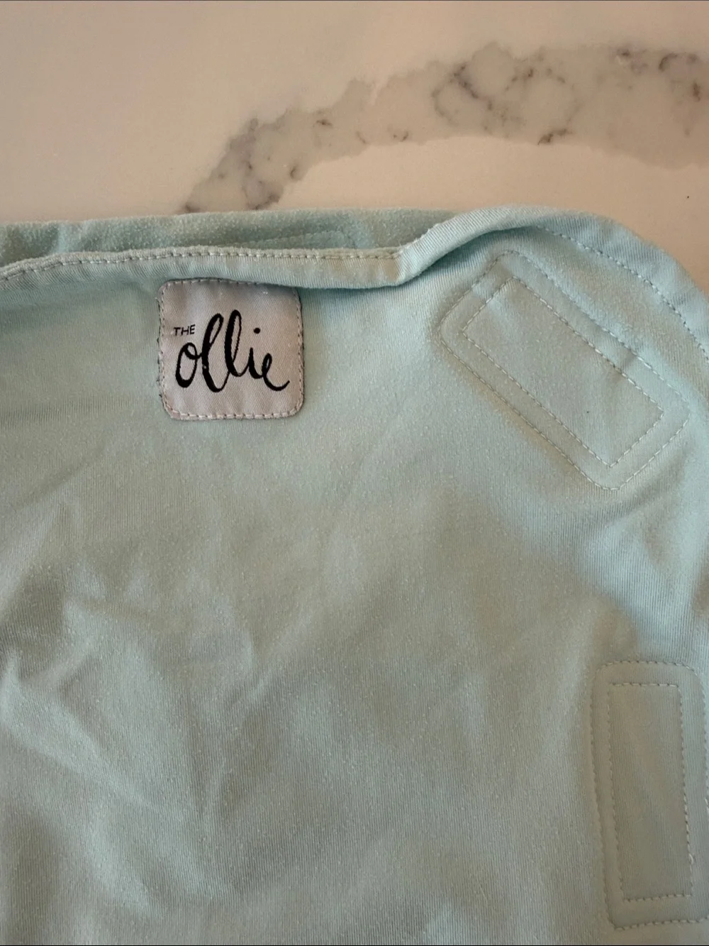 Ollie Light Blue Baby Sleep Sack - Cozy Infant Pajama Sack
